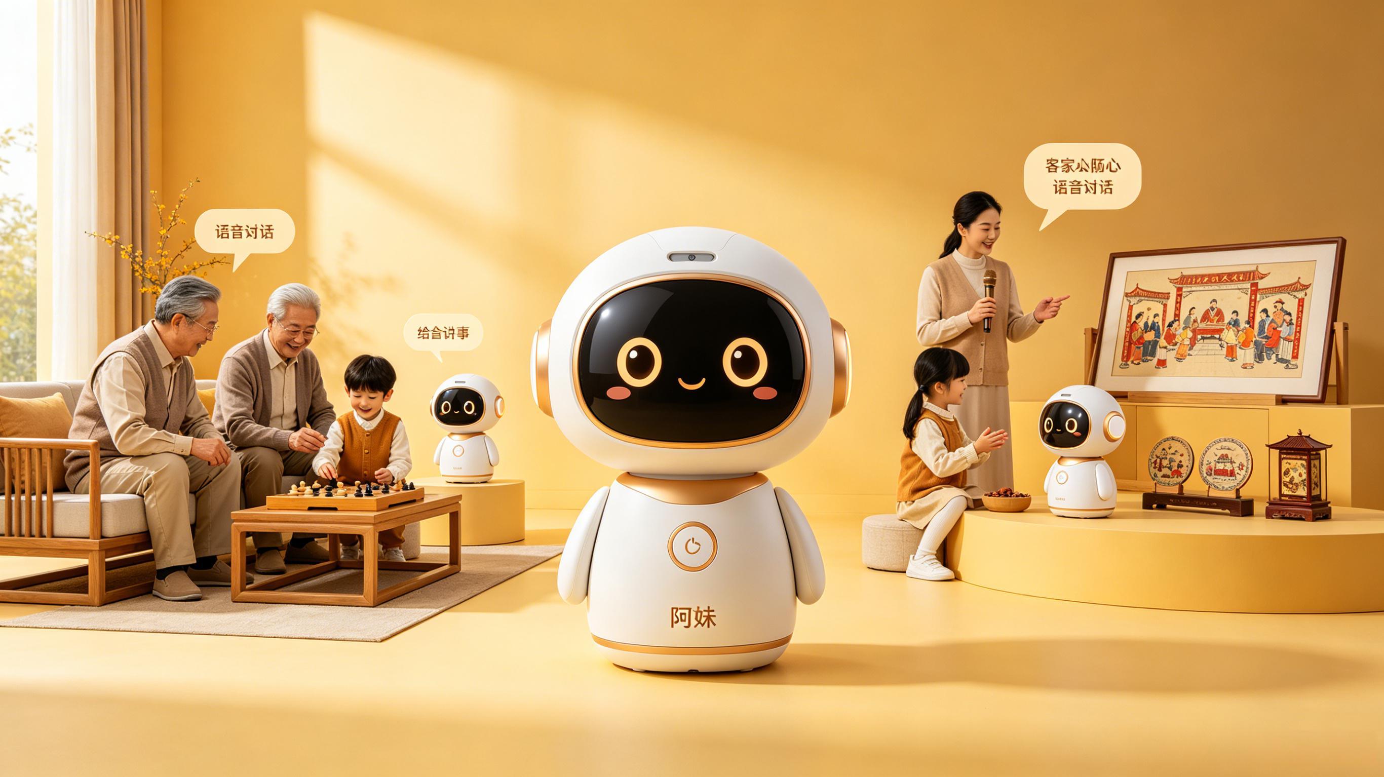 客家智能机器人示意图