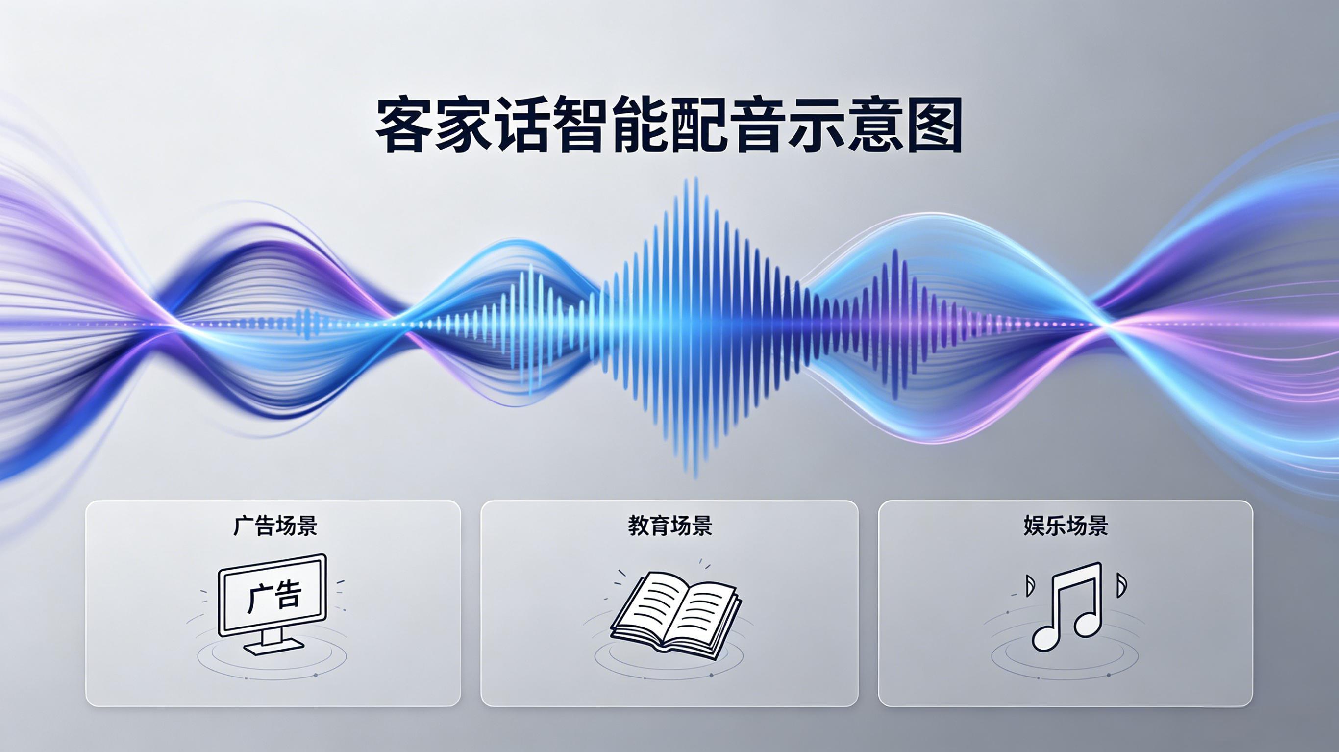 客家话智能配音示意图